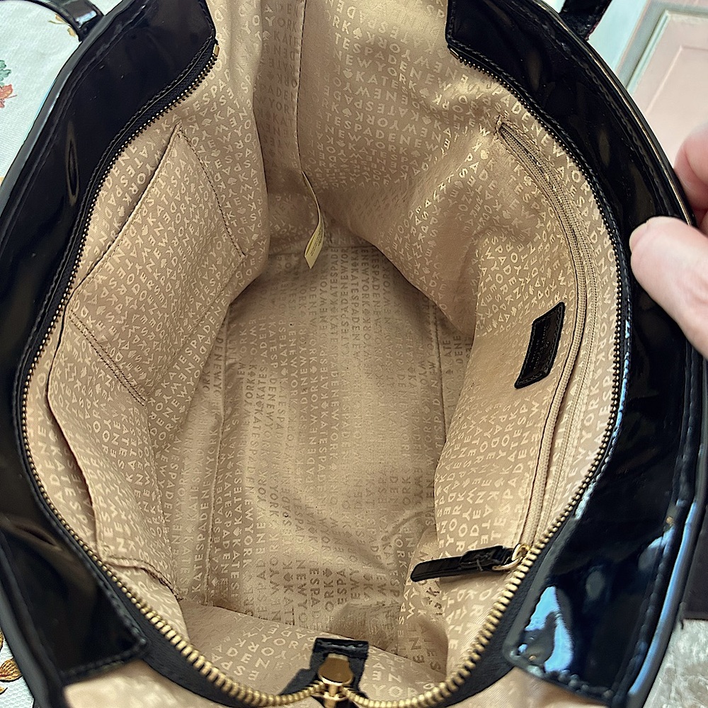 Kate Spade Sophie Camellia Street Patent Tote - Picture 4 of 12